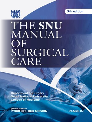 cover image of The SNU Manual of Surgical Care 5 Edition
